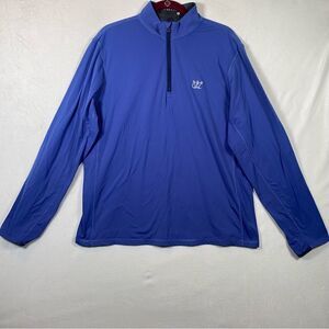 Greyson Blue 1/4 Zip Long Sleeve Performance Pullover Size Large